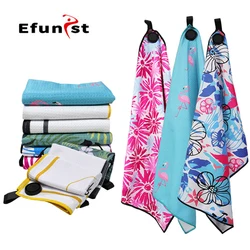 Golf Towel Magnetic 40x60 CM Golf Ball Towel Custom Logo Waffle Pattern Cleaning Towel Microfiber Soft Enduring Quick-Dry Towel