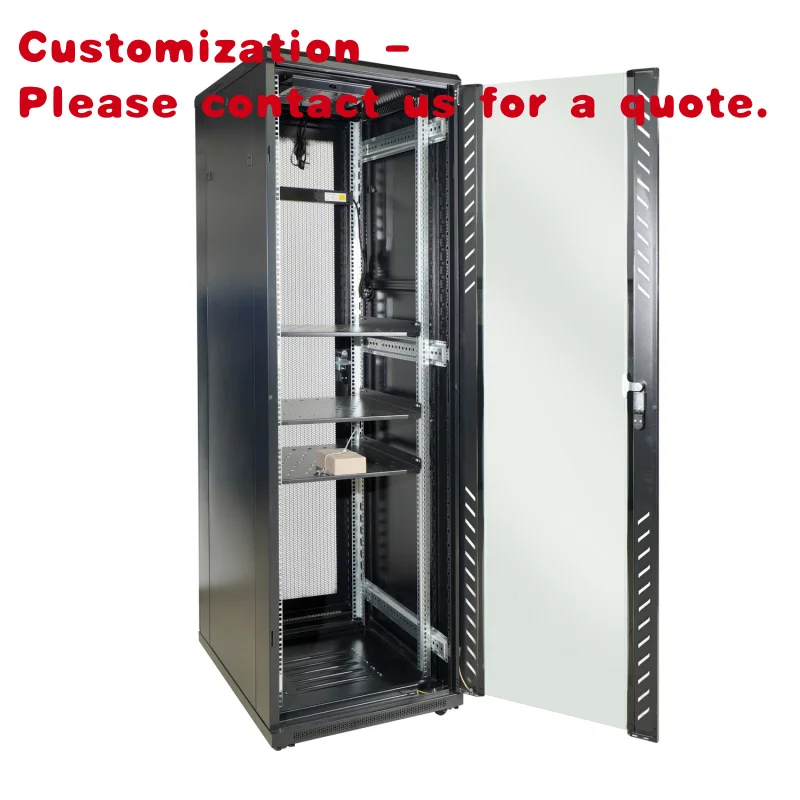 custom.CE RoHS ISO Certified 27U Telecom Server Rack 19-Inch Metal Internet 42U Standing Data Rack Data Centers 4U 9U 12