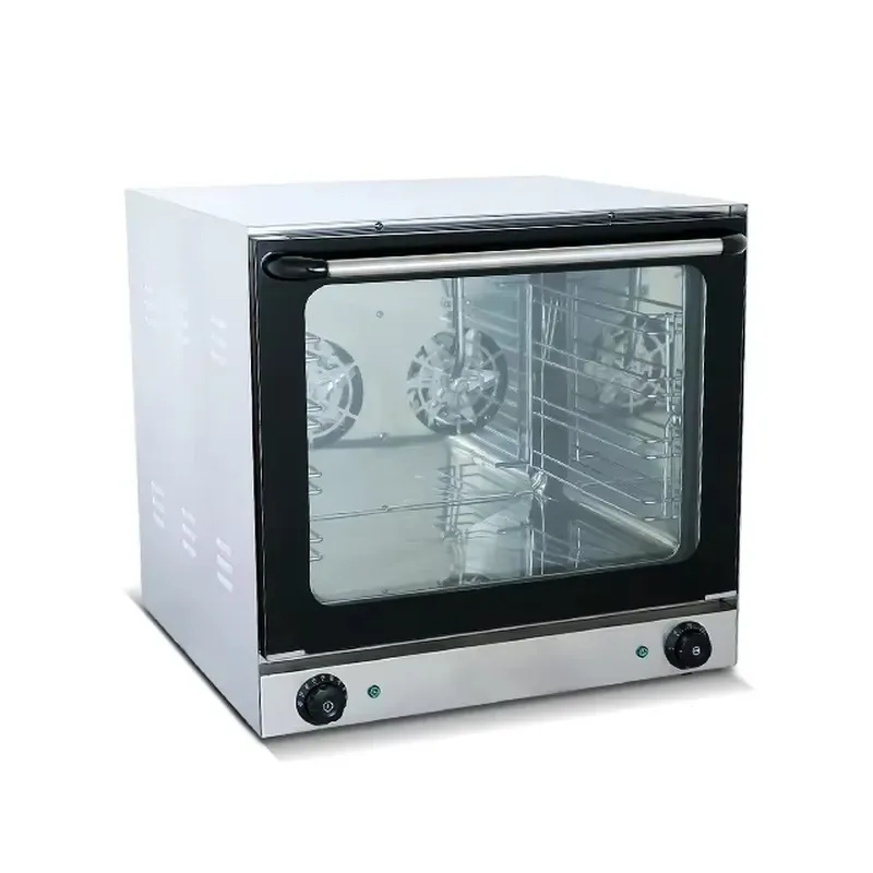 Commercial Convection Electric Oven Stainless Steel Hot Air Circulation for Bakery Restaurant Kitchen