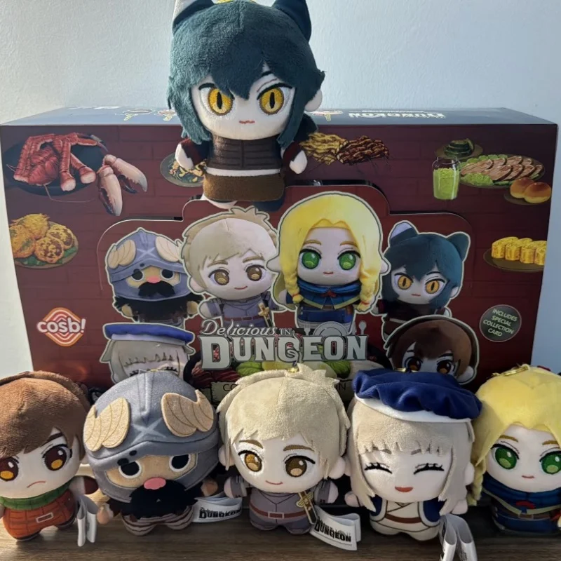 

Горячие игрушки Cosbi Delicious In Dungeon, аниме-брелок, слепая коробка, уникальная коллекционная плюшевая кукла с пищевой тематикой, кулон, мини-кукла, подарки
