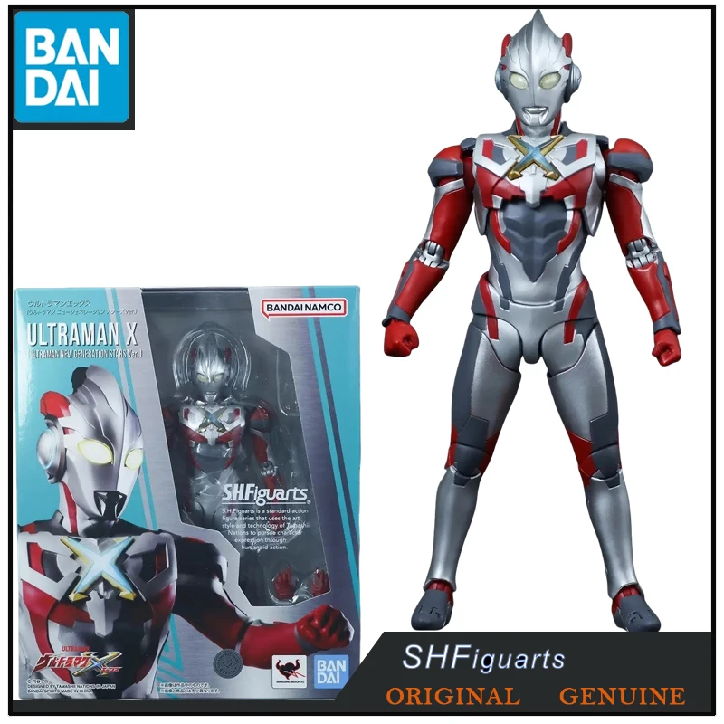 Bandai Original SHF ULTRAMAN X NEW GENERATION STARS /GOMORA ARMOR SET Anime Figure Toys for Boys Girl Kids Gift Model Ornaments