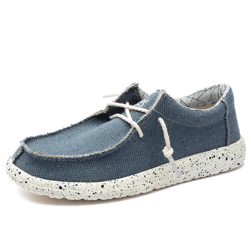 

Large size canvas shoes summer extra large men's casual British driving single