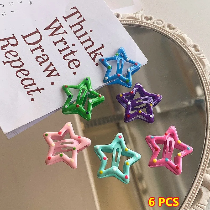 超かわいいスターヘアピンセット,ヘアクリップ,ヘアクリップ,ヘアピン