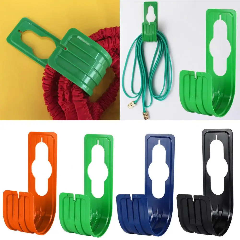 1 Pc Garden Hose Holder ABS Strong Load Bearing Space Saving High Pressure Car Washer Water Hose Storage Rack Hook Hanger 호스 브래킷