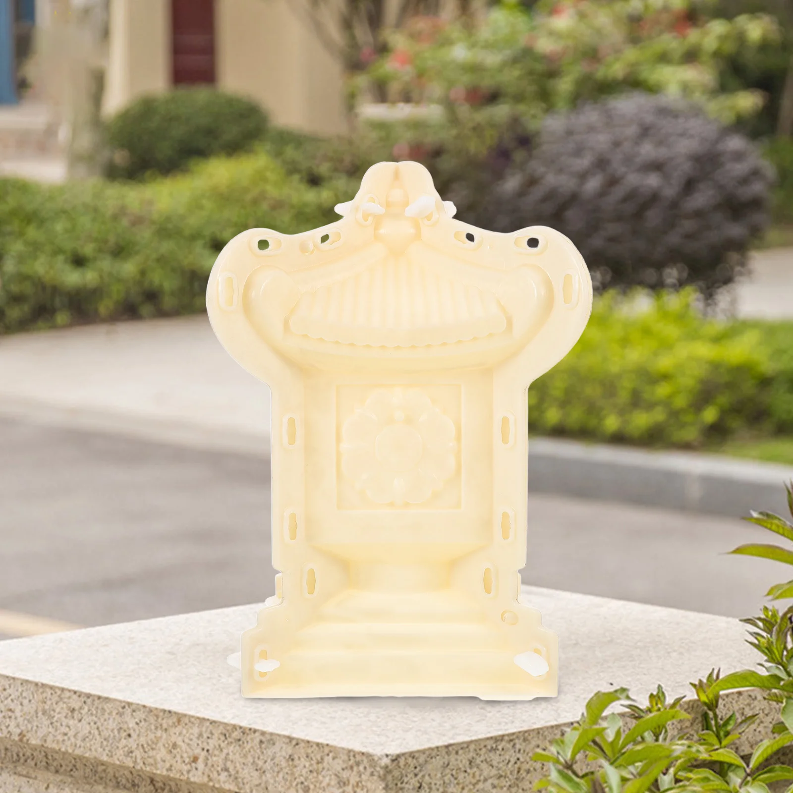 

Stone Mold Roman Column Concrete Plaster Cement Casting Molds Garden Fence Decoration Pathway Plastic DIY Ball Sculpture