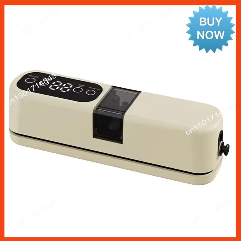 BISM USB充電式真空シーラー自動食品シーラーとスナックシーリングシステム、5つのシーラーバッグ付き、スナック保存に最適