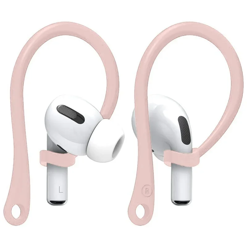 1Pair Silicone Wireless Earphone Anti Lost Earhook Eartips Secure Fit Earphone Protective Accessories For   Pro