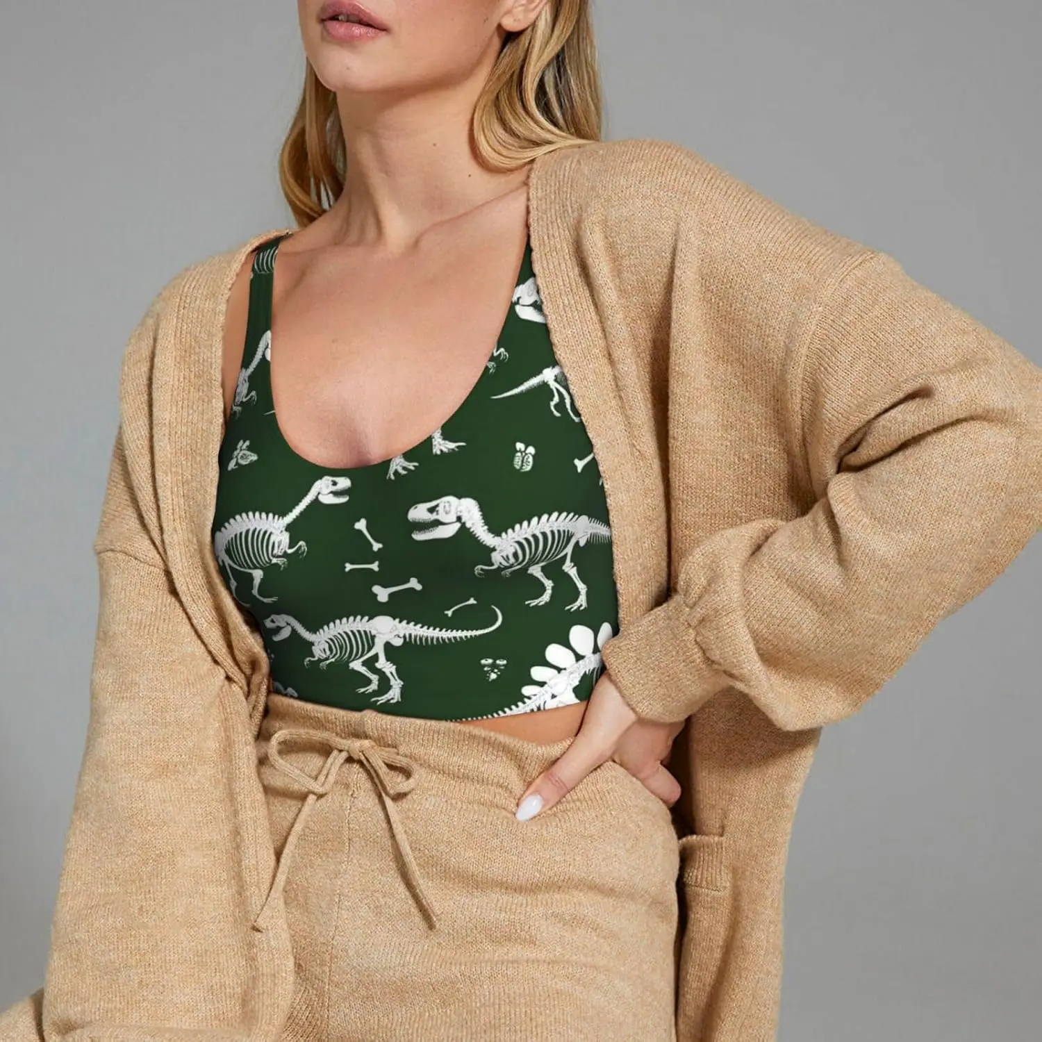 Femmes confortables athlétiques Racerback Yoga débardeurs pour le sport entraînement pour le sport athlétique course randonnée motard Yoga soutien-gorge de gymnastique