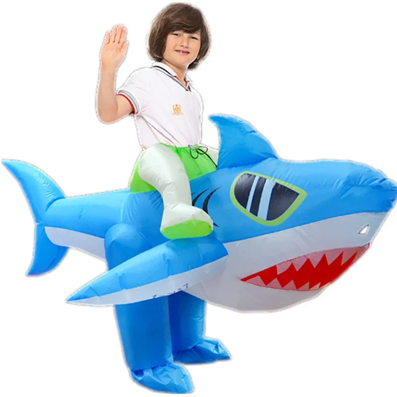 Costume gonflable de Cosplay sur le thème de l'océan, carnaval pour adulte, monde sous-marin, requin, poulpe, Imitation Unique, robe de fête amusante et bizarre