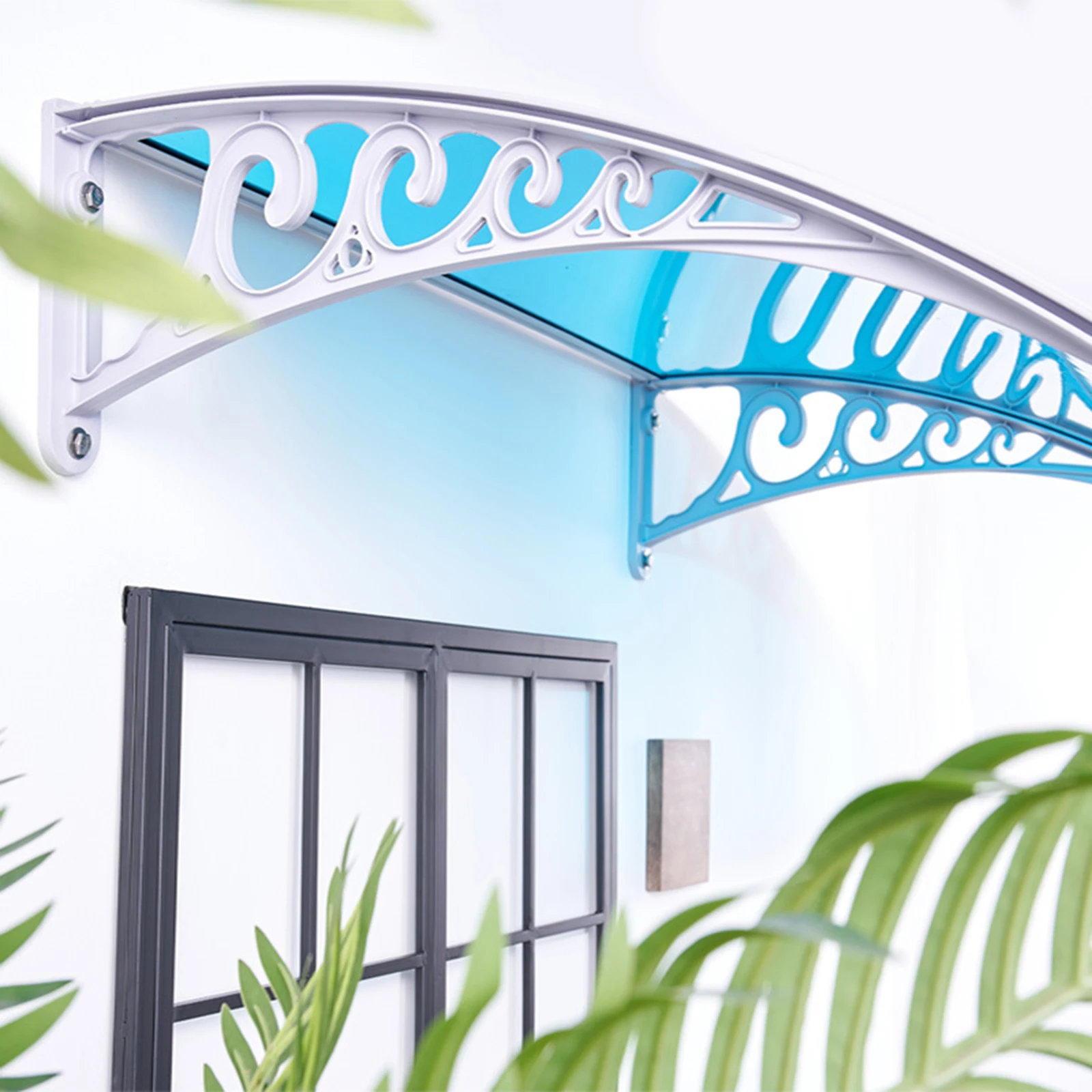 Strong Awning Canopy Bracket Sunshades Support Bracket Outdoor Hollow Easy Installation Window Awning Bracket for Door Balcony