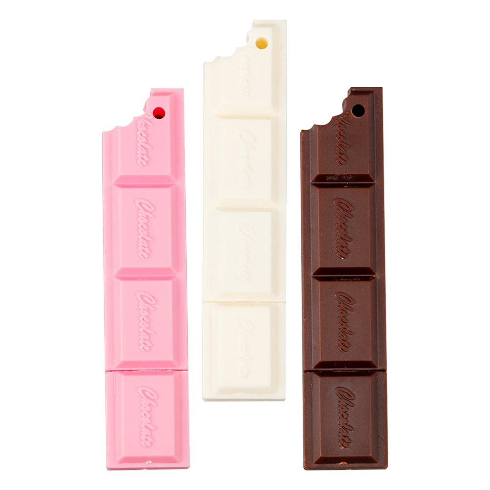 

3pcs Chocolate Ballpoint Pen Cute Cartoon Design Realistic Shape School Office Stationery Novelty Gift Writing Tool