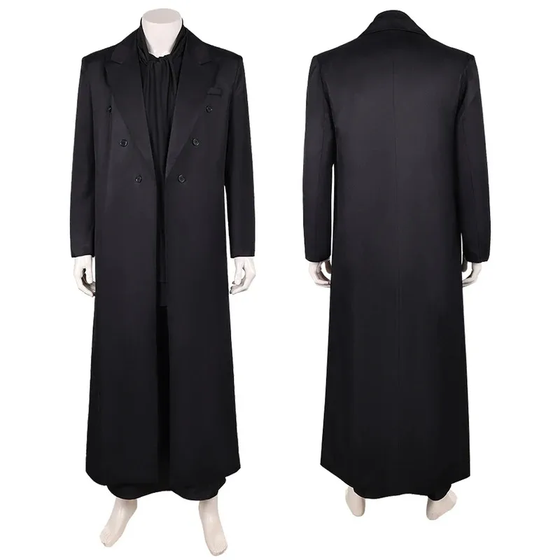 

S2 Dream Cosplay Fantasy Black Long Coat Suits Clothing 2025 TV Sandmen Costume Disguise Adult Men Fantasia Party Outfits eo]5