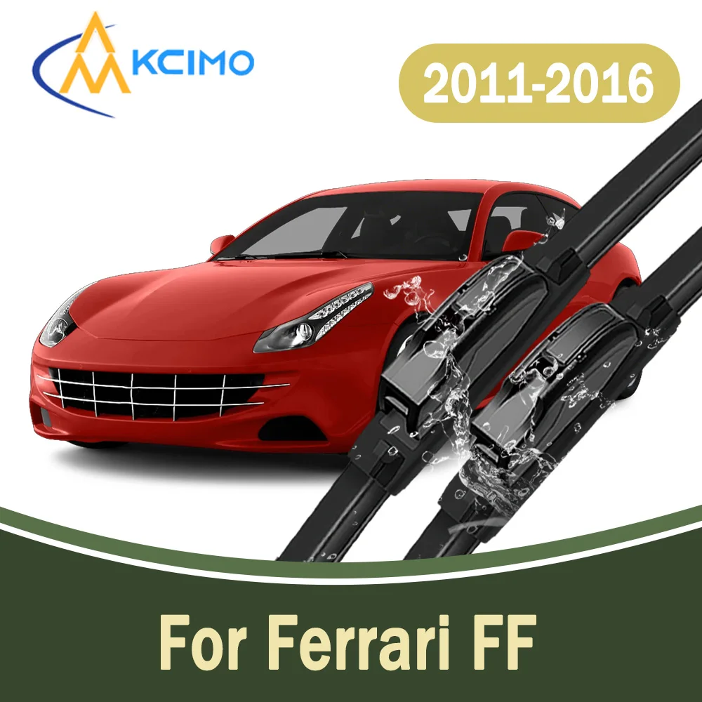 

All-Weather Front Windscreen Wiper Blades For Ferrari FF 2011-2016 High Quality Car Windshield Replacement Parts 2Pcs