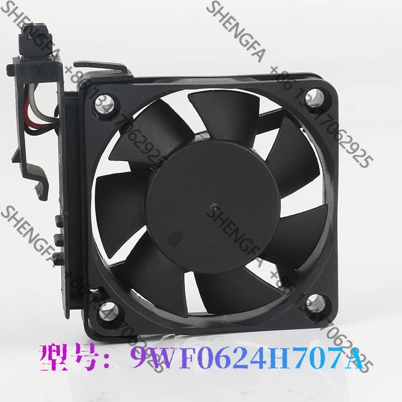 Cooling fan New Original Sanyo 5V 12V 48V DC 24V 0.11A AC EC 6015 60X60X15MM 6CM Three-wire FanUC dedicated driver 9WF0624H707A