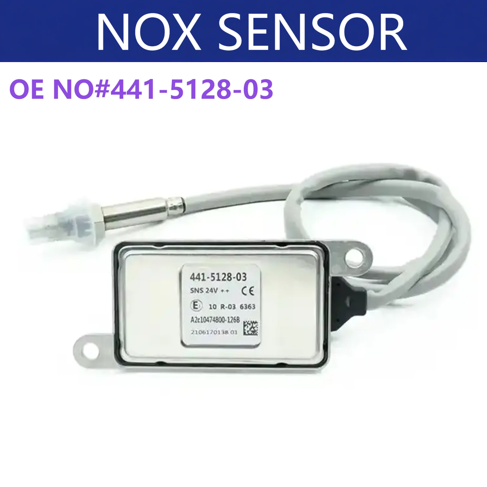 

441-5128-03 441512803 New Nitrogen Oxide NOx Sensor Fits For CAT Caterpillar High Quality Auto Parts A2C10474800-126B 24V