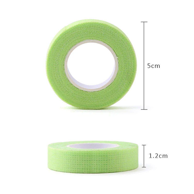 OKAYLASH 4Pcs/lot Eyelash Extension Tape  Breathable Medical Non-woven Adhesive Tape Eyelash Patch Tapes Cutter Cutting Tool