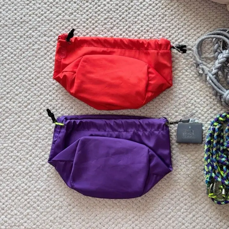 

TOPO Bucket Bag Unisex New Crossbody Drawstring Makeup Bag Reversible Outdoor Waterproof Lightweight Cinch Pack