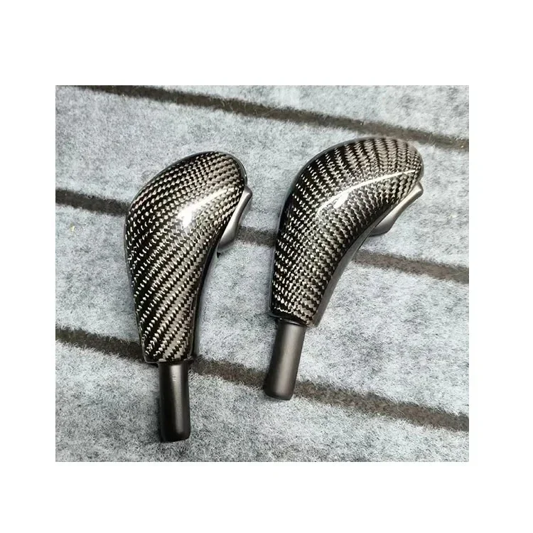 

955 957 Carbon Fibre Automatic Gearshift Knob Dry Carbon Fibre Shift Knob Gear Lever for Porsche Cayenne