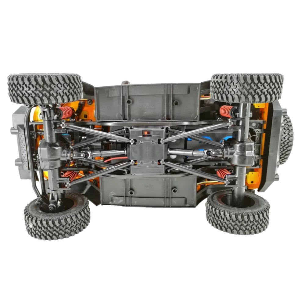 RC クローラー 4x4 車 MN128 2.4 グラムクライミングバギー