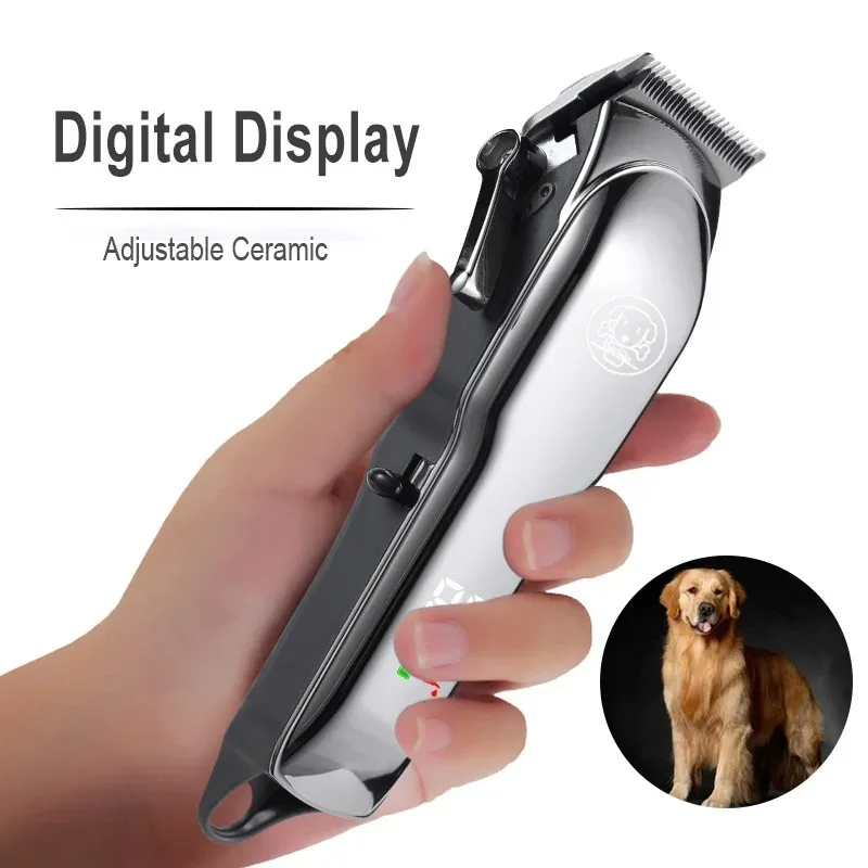 Professional Pet Trimmer Cat Shaver Dog Hair Clipper Cutting Machine Animal Puppy Grooming Kit for Dogs Cats Pets