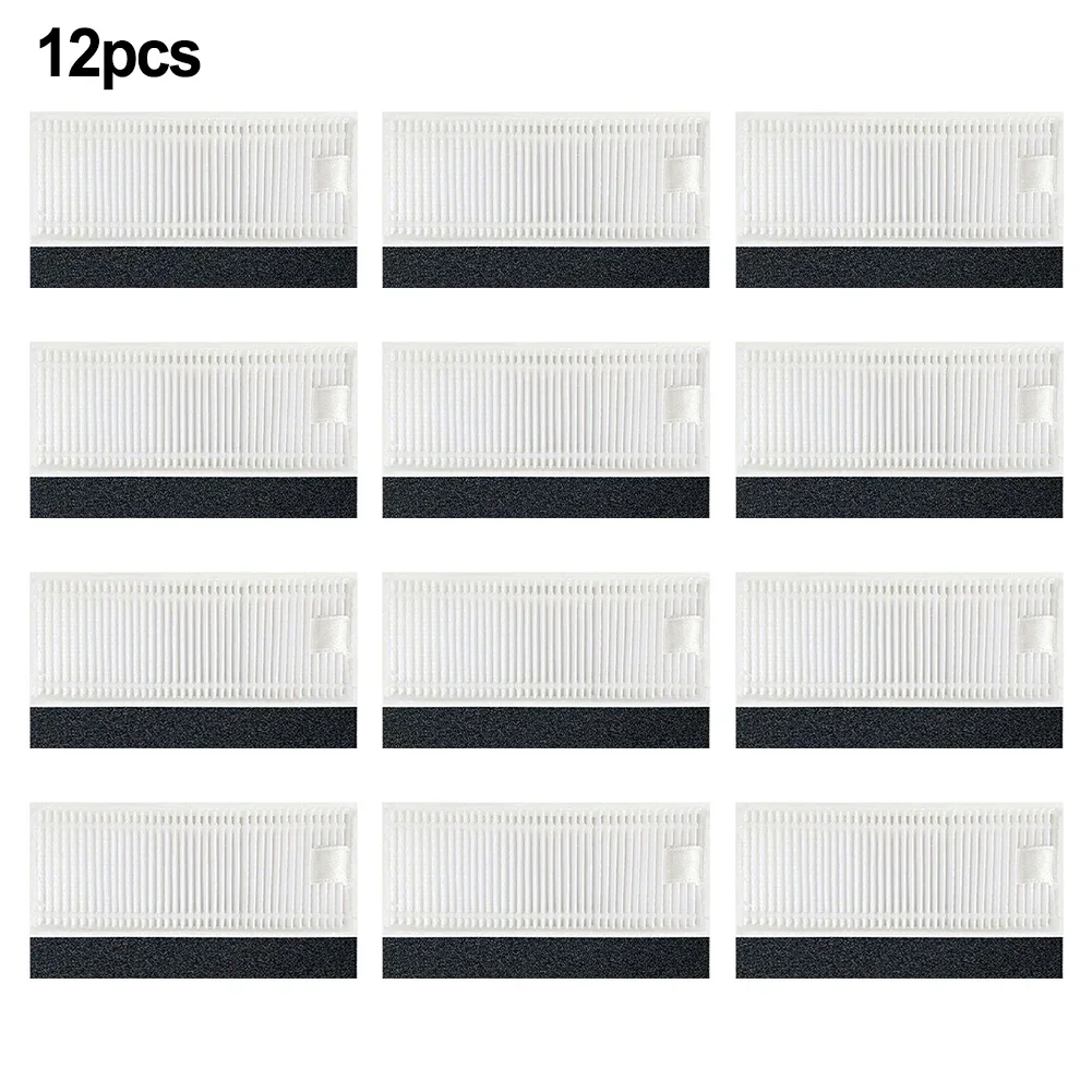 12pcs For Tikom L9000 Filters Vacuum Cleaner Consumables/ Home Cleaning Appliance Spare Part Easy To Replace