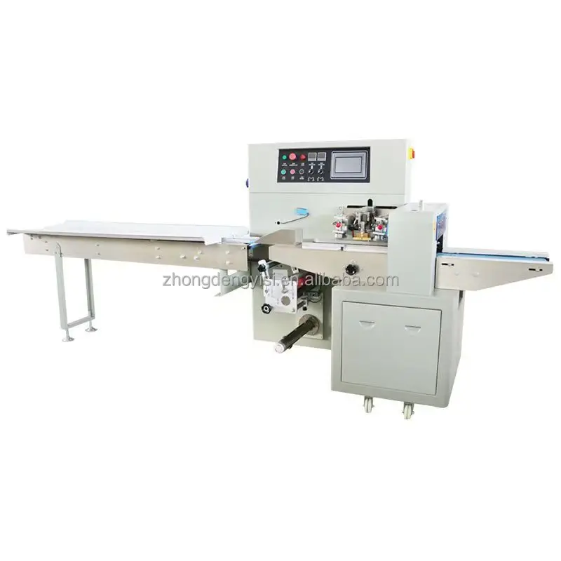 Factory Good Price Model 350 PLC High Productivity Flow/Pillow Packing Machine for Toilet Soap Bar Film Bag Wrapping