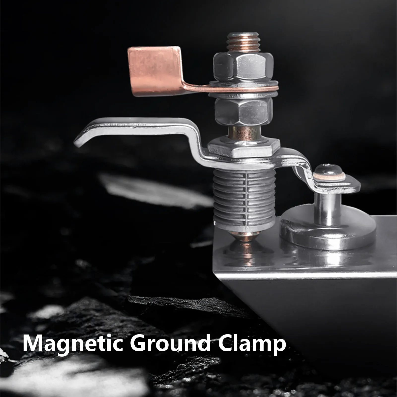 

Magnet Ground Clamp Magnetic Welding Head Single Magnet Support Ground Clamp 40kg Suction MWGC1‑300F3 Magnetic Welding Support