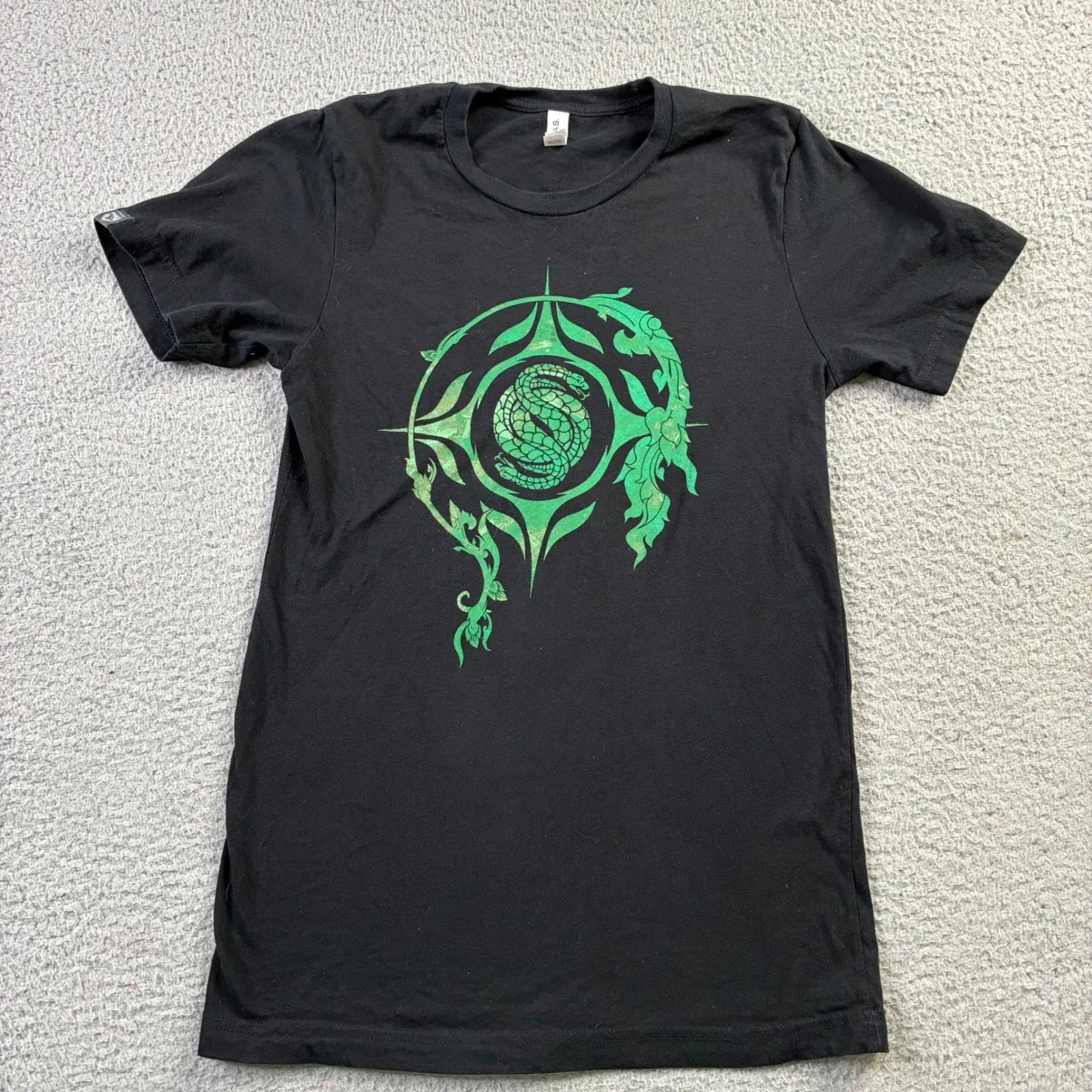 Camiseta de videojuego Bungie Destiny 2 Gambit con diseño de serpiente, camiseta negra estampada para mujer, camiseta informal de moda de manga corta