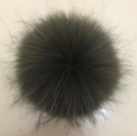 Big Size DIY Real Fox Fur Pompoms Raccoon Fur Pom Poms Balls Natural Fur Pompon For Hats Bags Shoes Scarves Accessories, image 30