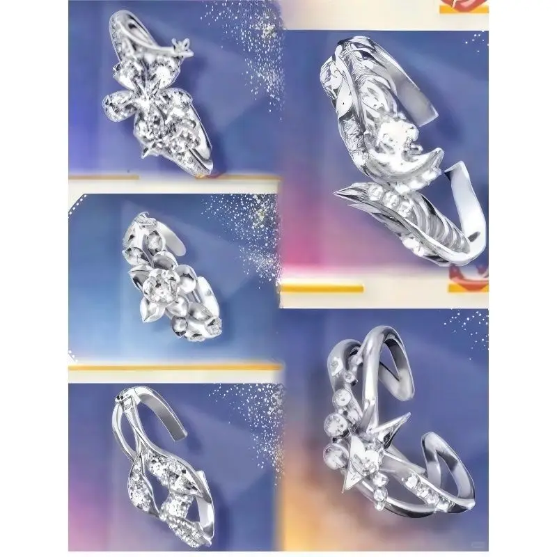 Sylus Rafayel Zayne Xavier Qi Yu li Shen Qin Che Couple Ring Love and Deepspace Proposal Ring