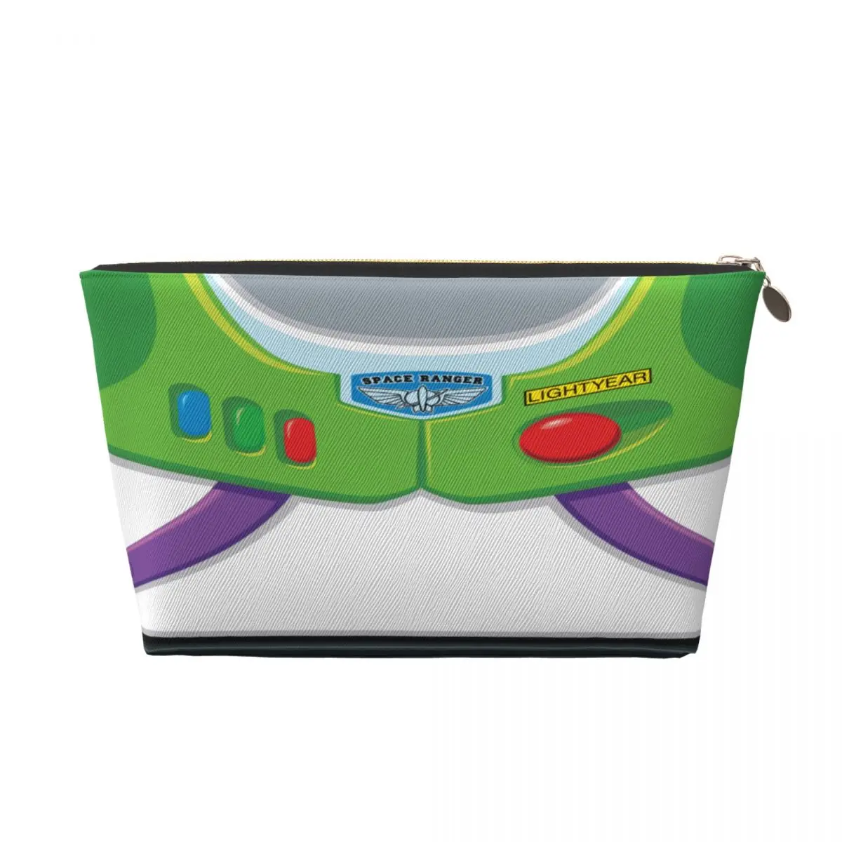 Custom Toy Story Buzz Lightyear Ranger Suit Makeup Bag Women Travel Cosmetic Organizer Kawaii Storage Toiletry Bags