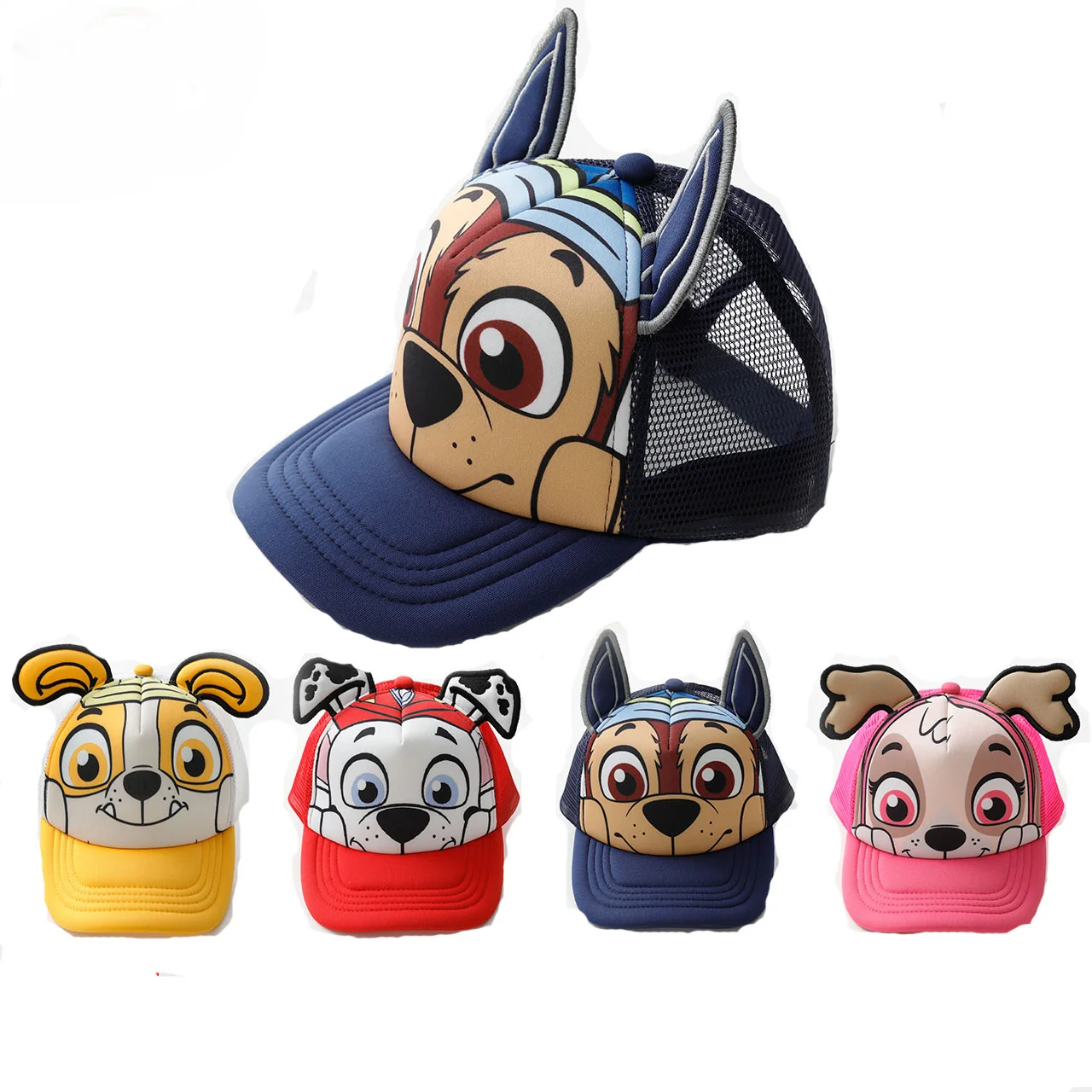 Genuine Paw Patrol Cartoon Child Baseball Cap Hip Hop Mesh Sun Protection Sun Hat Boys Girls Caps Snap back Hats Sports Hat