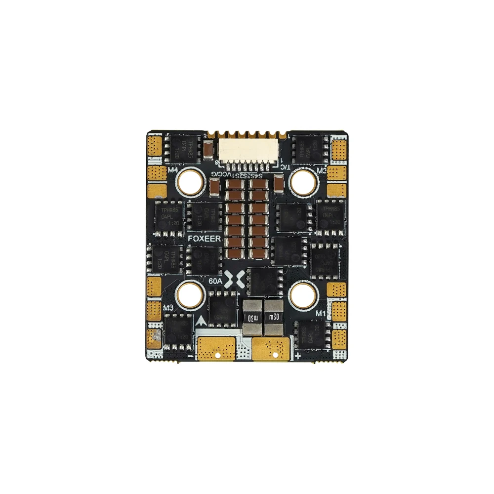 

Foxeer Reaper F4 Slim Min 60A 4in1 ESC BLHeli32 3-8S 128K 20x20mm,for FPV Racing Freestyle Drone DIY Accessories