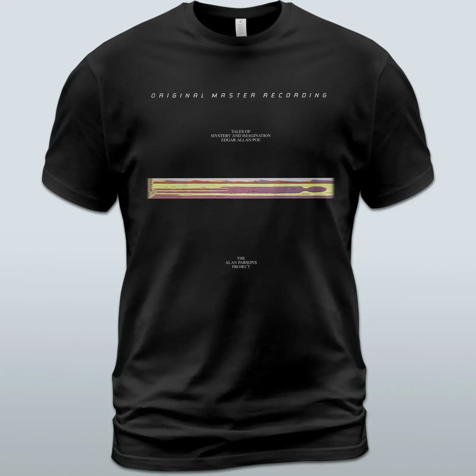 Cotton T Shirt The Alan Parsons Project Tales of Mystery and Imagination vintage Washed homme Comfortable fashion graphic