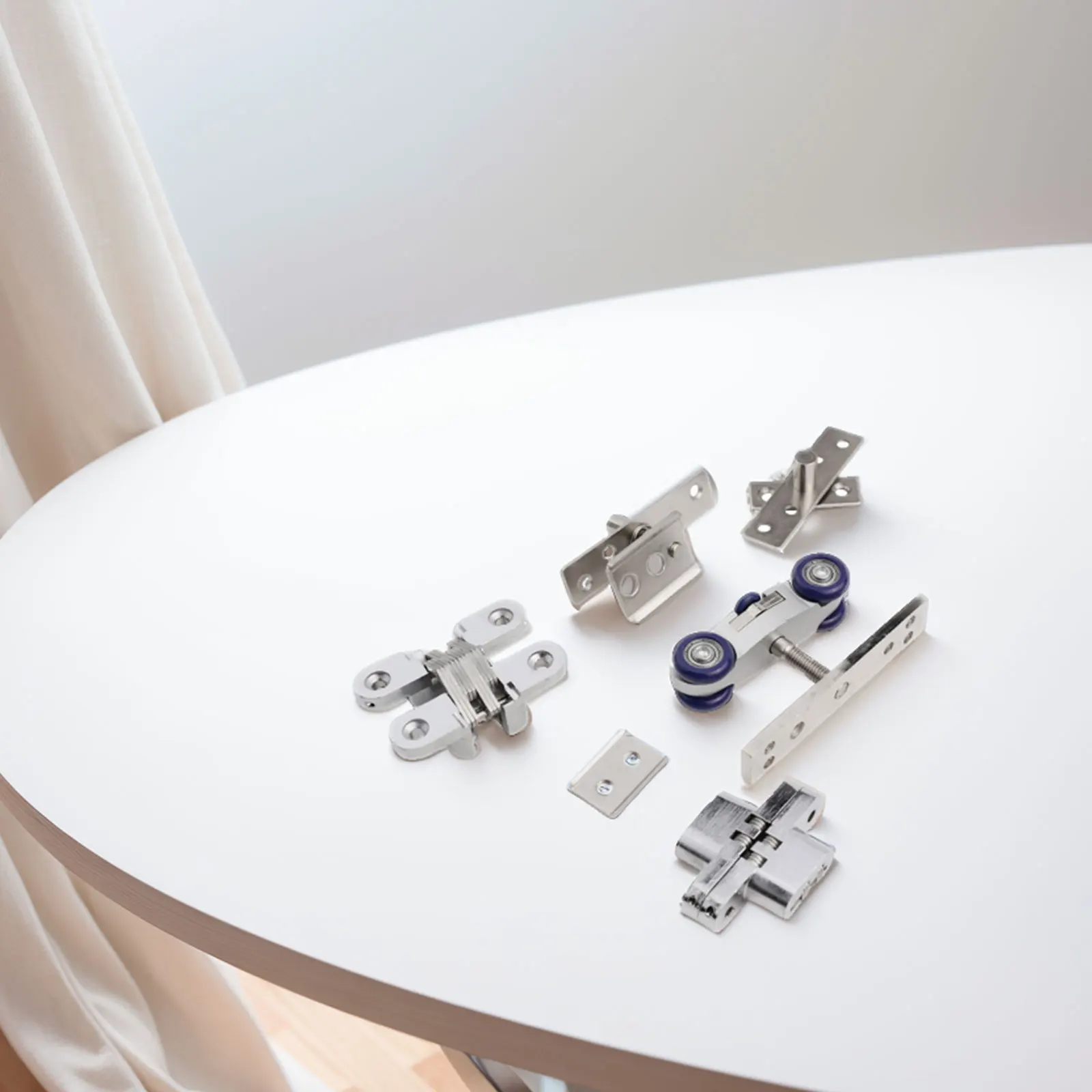 

Rail Pulley Door Hanging Wheel Home Hardware Replacement Accessories Coffee Shop For Folding Door High Quality