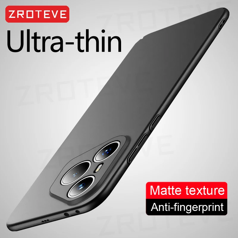 Für Honor400 Pro Hülle ZROTEVE Schlanke Matte Hart-PC-Abdeckung für Huawei Honor 400 200 600 Pro Honor200 Honor600 5G Global Handyhüllen