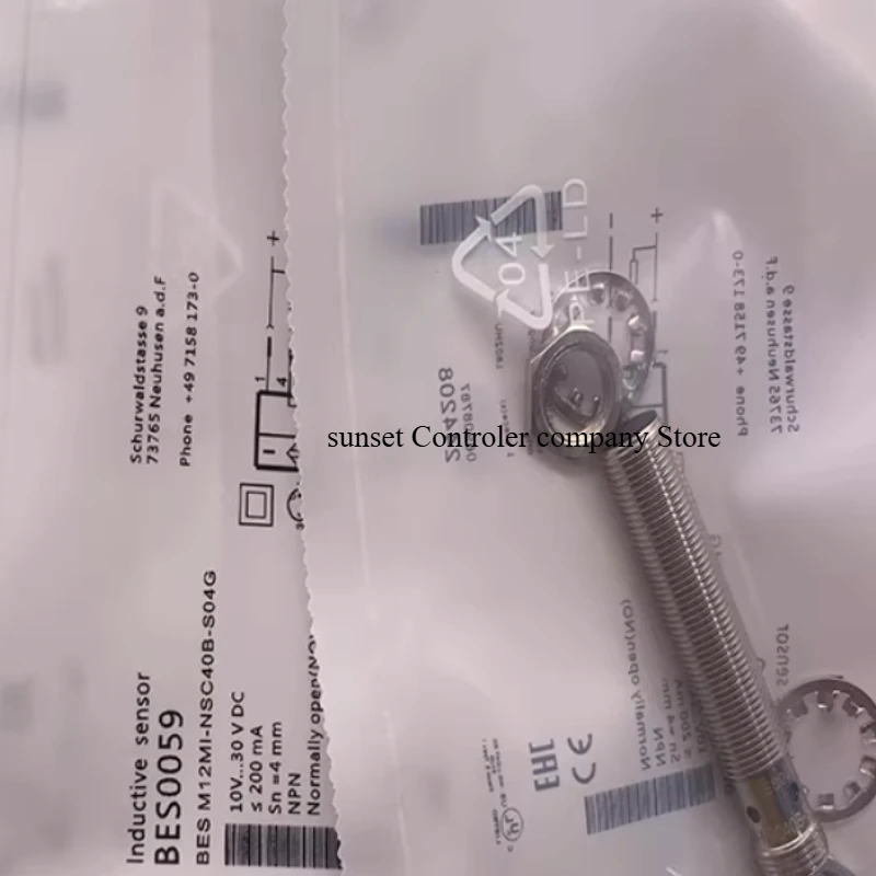 

3pcs New High Quality BESM12MI-NSC40B-S04G plug-in DC three-wire NPN