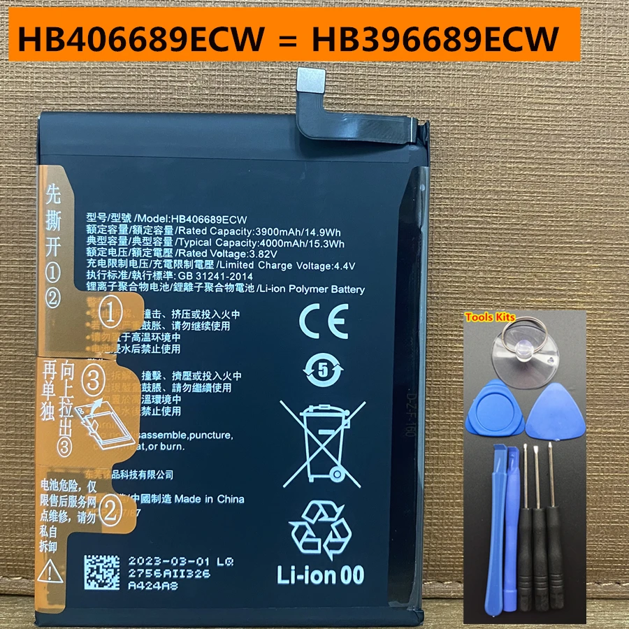 Original HB406689ECW Battery for Huawei Honor 8C Mate 9 Pro Nova Lite+ Y7 Y9 2018 2019 Prime Enjoy 7 8 Plus TRT LX1 LX3 MT9-UL00