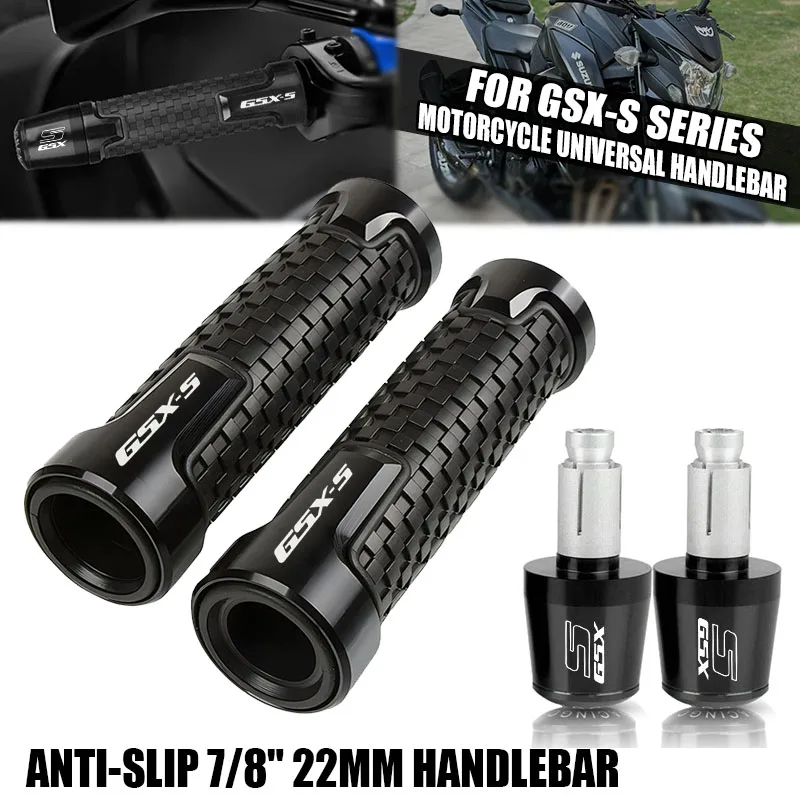 Para Suzuki GSX-S GSX-S125 GSX-S750 GSX-S1000 GSX-S GSXS 125 750 1000 Accesorios de motocicleta Puños de manillar y extensores de manillar