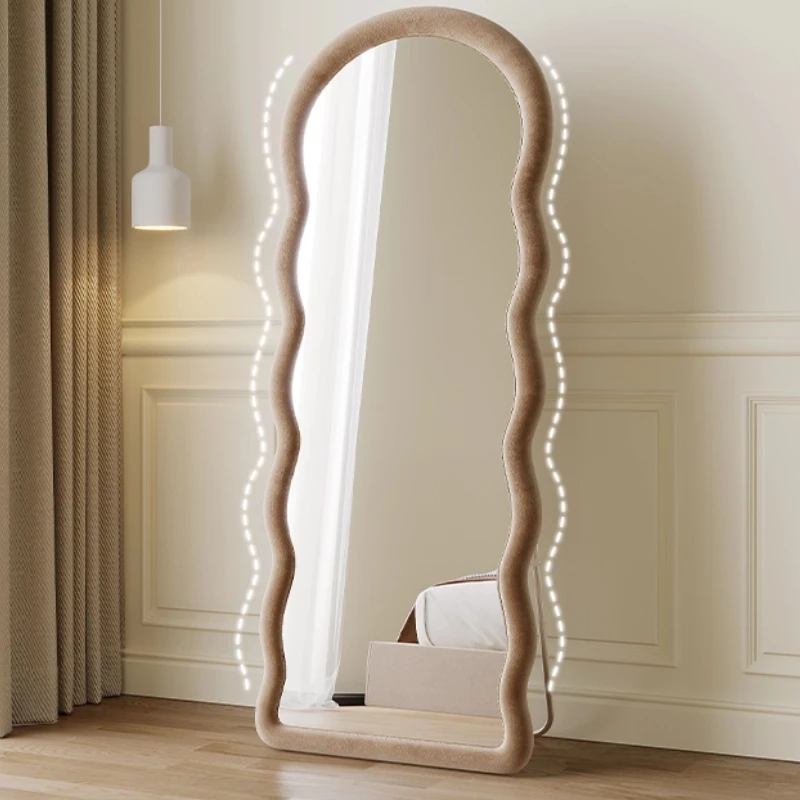 Modern Display Vanity Mirror Bathroom Design Standing Vanity Mirror Horizontal Nordic Adornos Para El Hogar House Accessories