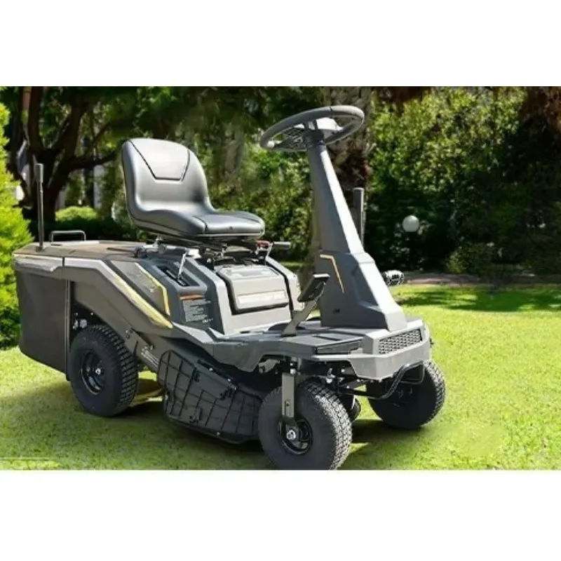 Steel Blade Cutter 24V Petrol Power Grade CE Certified Electric Ride-on Lawn Mower Cordless
