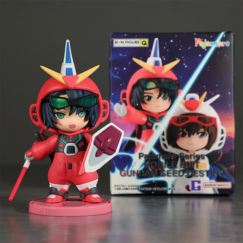 Bandai Pigiami Originali Serie GUNDAM SEED DESTINY Kira Yamato Cagalli Yula Athha Lacus Clyne Action Figure Modello MOBILE SUIT