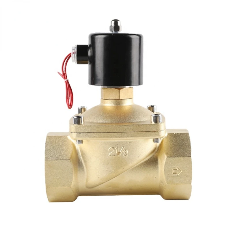 China factory custom DN65 miniature gas electric automatic steam control solenoid valves