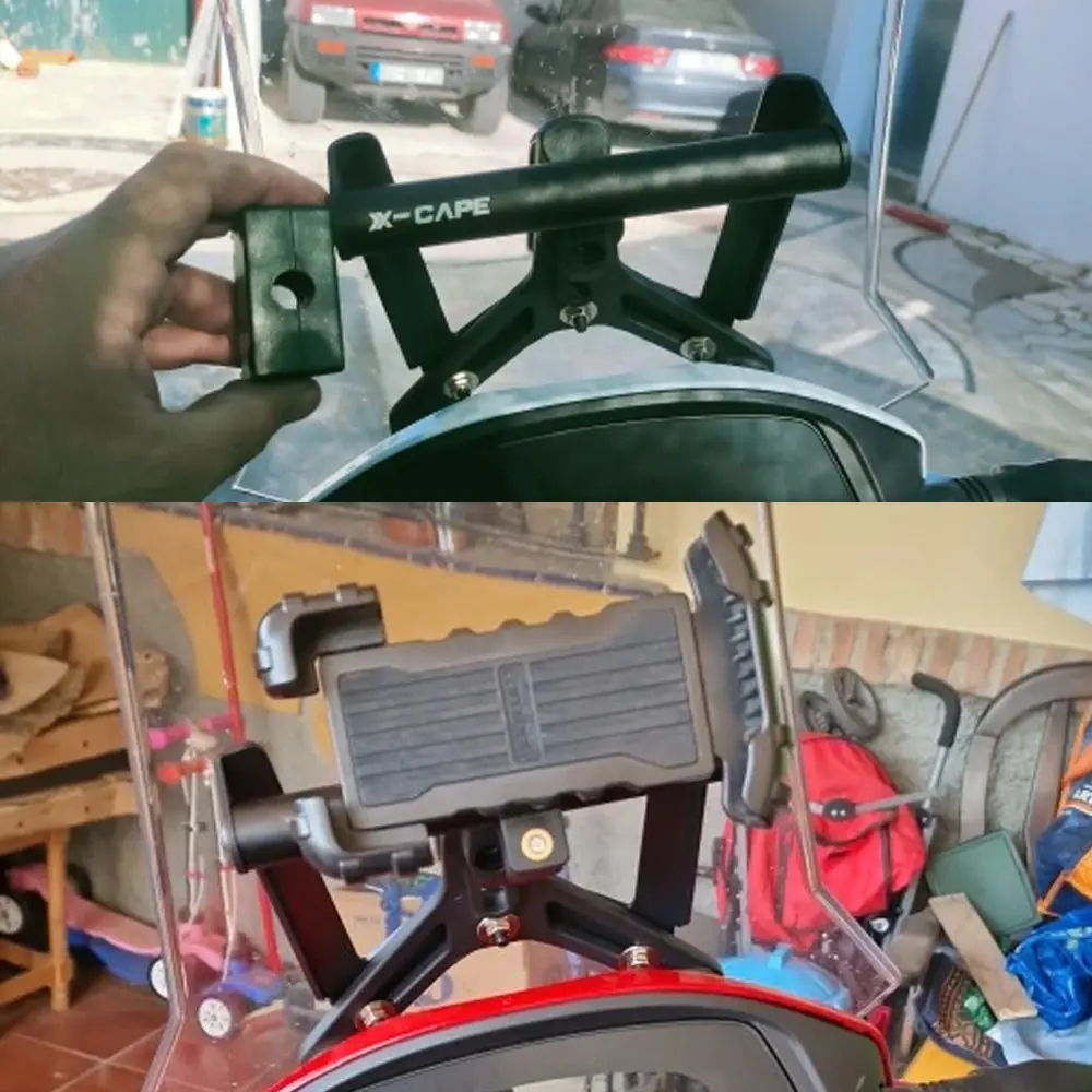 

2023 2024 For Moto Morini x-cape 650 X-ACPE 650 650X xcape 2022 Smart Phone Stand Holder Motorcycle GPS Navigation Plate Bracket