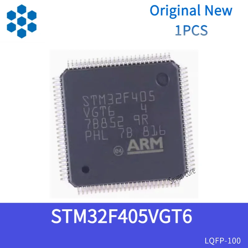 

Оригинальный новый 1 шт. STM32F405VGT6 LQFP-100 ARM Cortex-M4 32-битный микроконтроллер-MCU