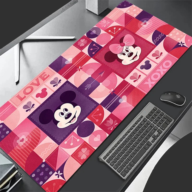 Cartoon GiftDisney, Mickey Minnie Mouse Pad Speed Mini Pc Cartoon Anime Computer Keyboard Pads Desk Mat Gaming Accessories Home