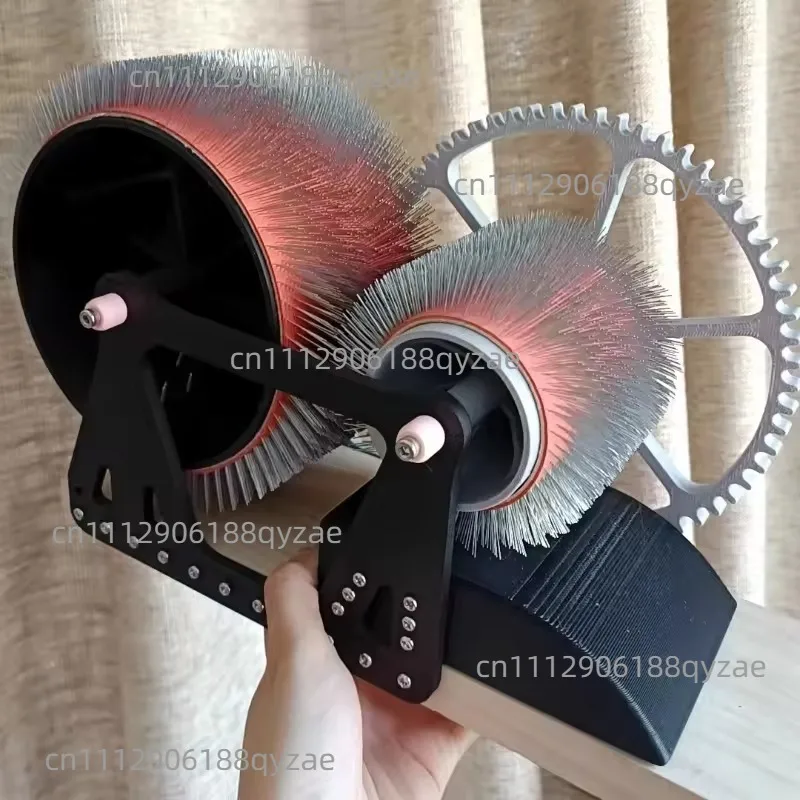 DIY Hand-Cranked Wool Combing Machine, Wool Felt-Making Tool, Hand-Combing Wool, Spinning Yarn, Fast Colour Mixing