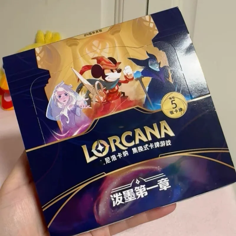 

In Stock Original Locana Chinese Card Lorcana Hongyuan Big Emergence V1 V2 V3 Supplementary Package Pre-Group Birthday Gift