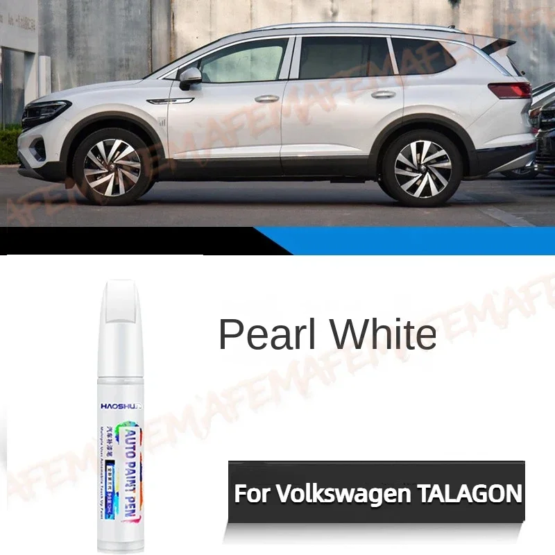 Car Touch Up Paint Pen Scratch Repair Scratch Remover Wax Paint Care For Volkswagen TALAGON Paint Fixer Blue Pole Ground White
