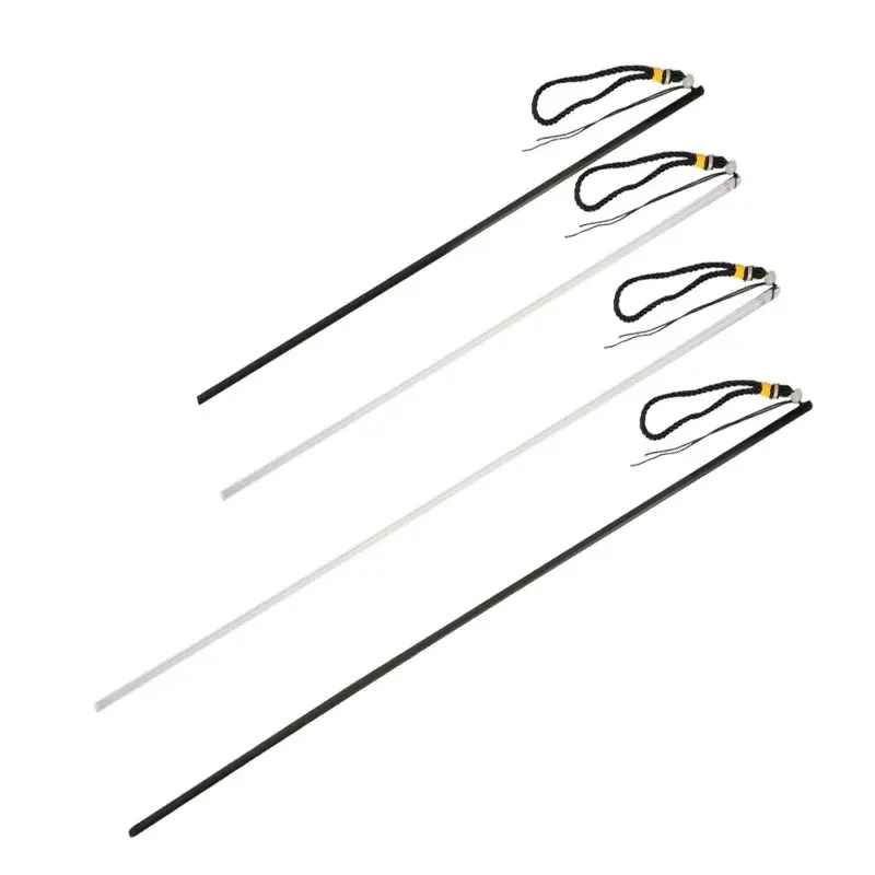 Outdoor Soft Foldable 65cm Resin Self defense Stick Teaching Pointer Rattan stick For Teaching Trainer Tools